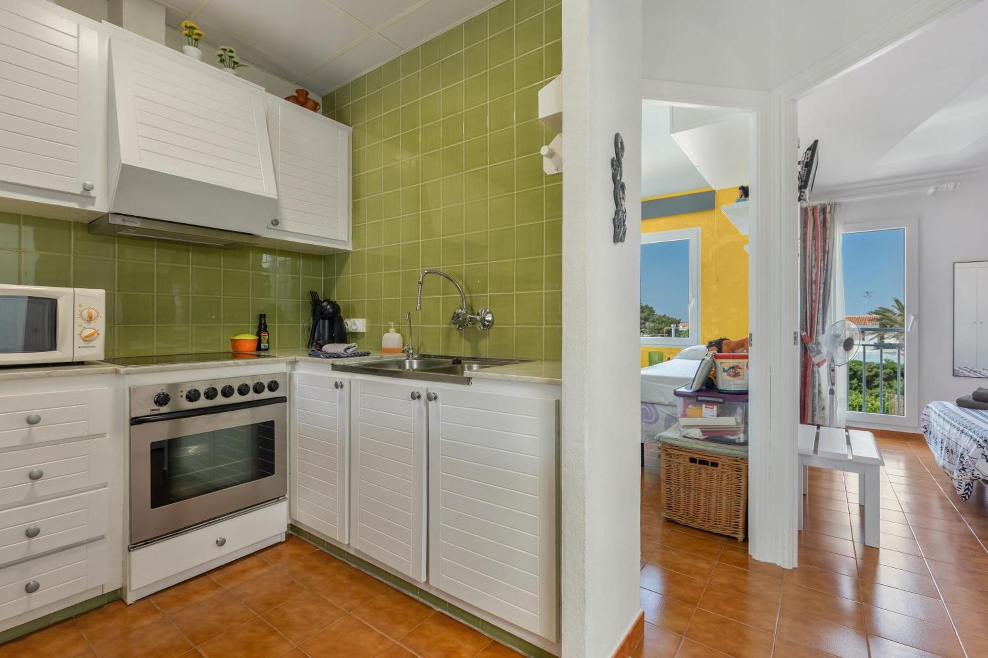 Apartamento Rose Cala Blanca (Menorca) Buitenkant foto